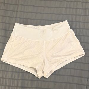 lululemon athletica White Athletic Shorts